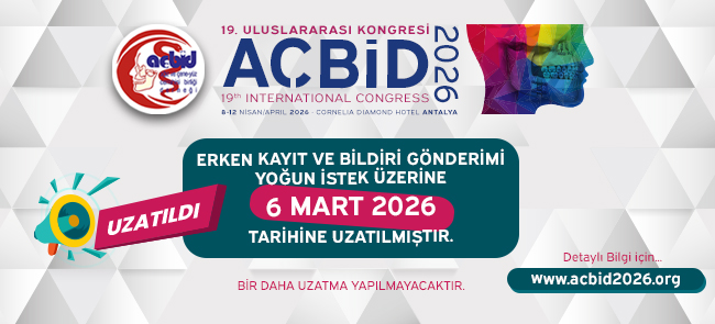 2026 AÇBİD KONGRE SON BİLDİRİ GÖNDERİM TARİHİ 6 MART 2026 2026 AÇBİD KONGRE SON BİLDİRİ GÖNDERİM TARİHİ 6 MART 2026